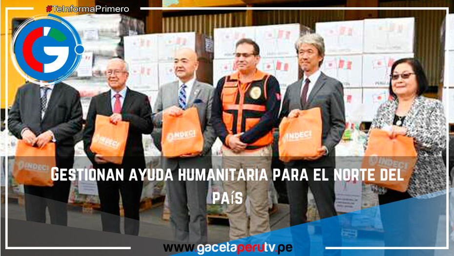 Gestionan ayuda humanitaria para el norte del país.