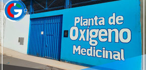 Recuperan planta de oxígeno en Comas, se encontró abandonada y destruida por la anterior gestión