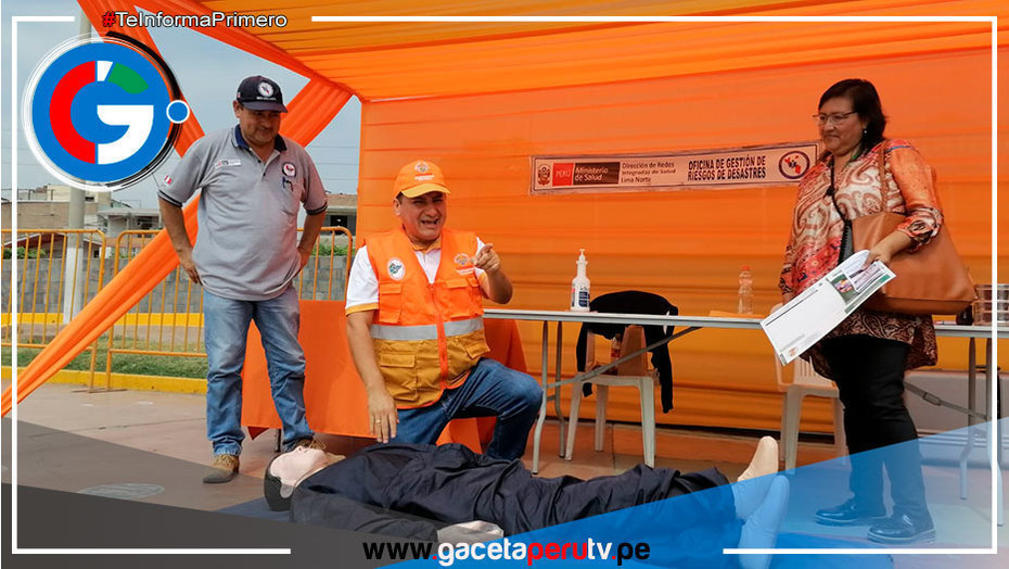 Feria "Construyendo cultura preventiva" en Comas fue un éxito