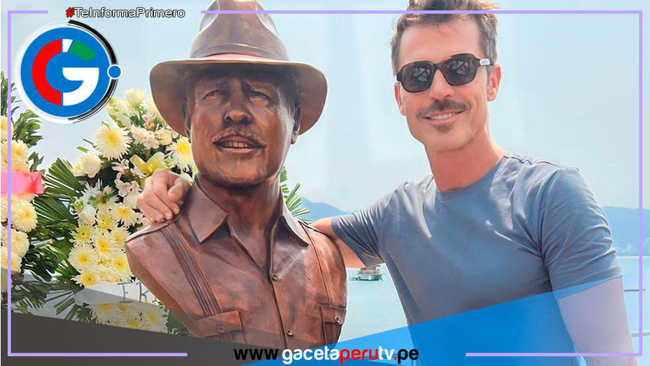 Develan busto en honor de Andrés García en medio de polémica por su herencia