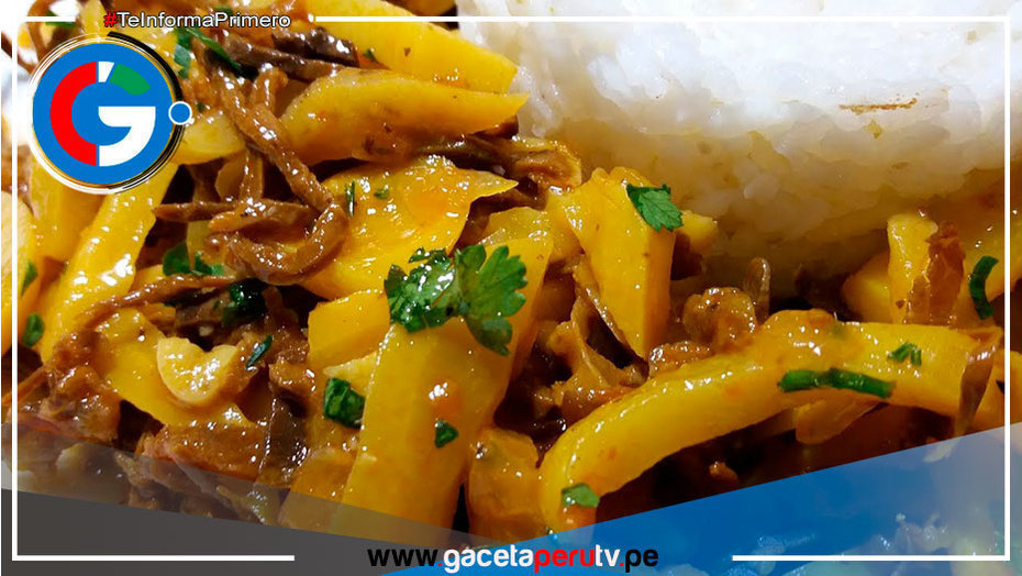 Hoy degustamos Olluquito con Charqui