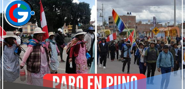 Confirman "paro seco" en Puno desde este 30 de mayo