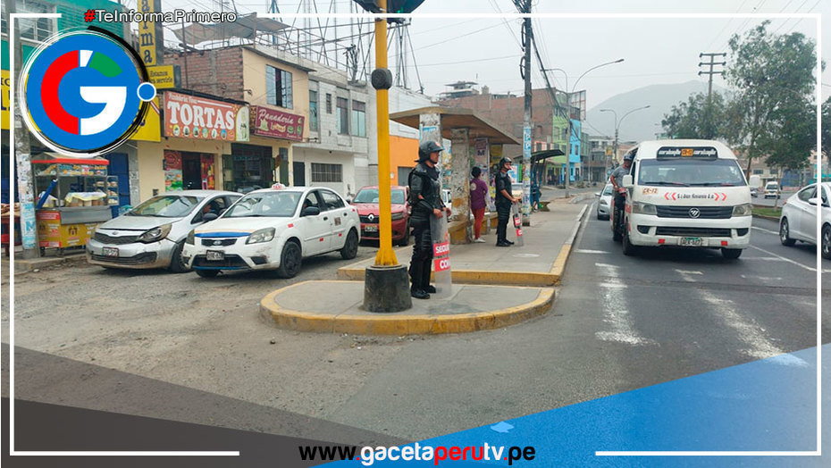 Alcalde de Comas lanza Campaña “Paraderos y puentes seguros”
