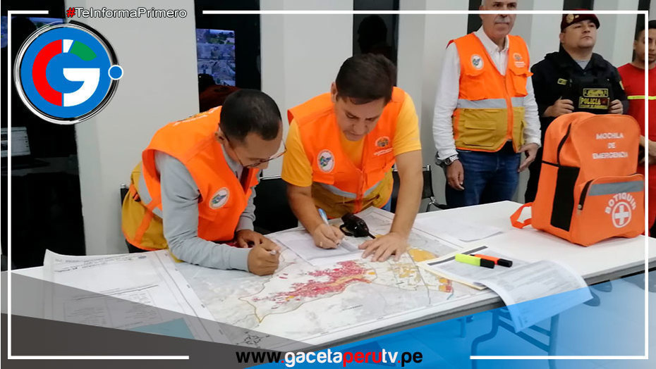Simulacro en Comas se desarrolló con éxito en cuatro AA.HH. de alto riesgo