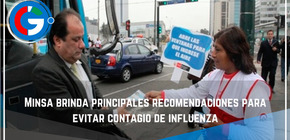 Minsa brinda principales recomendaciones para evitar contagio de influenza