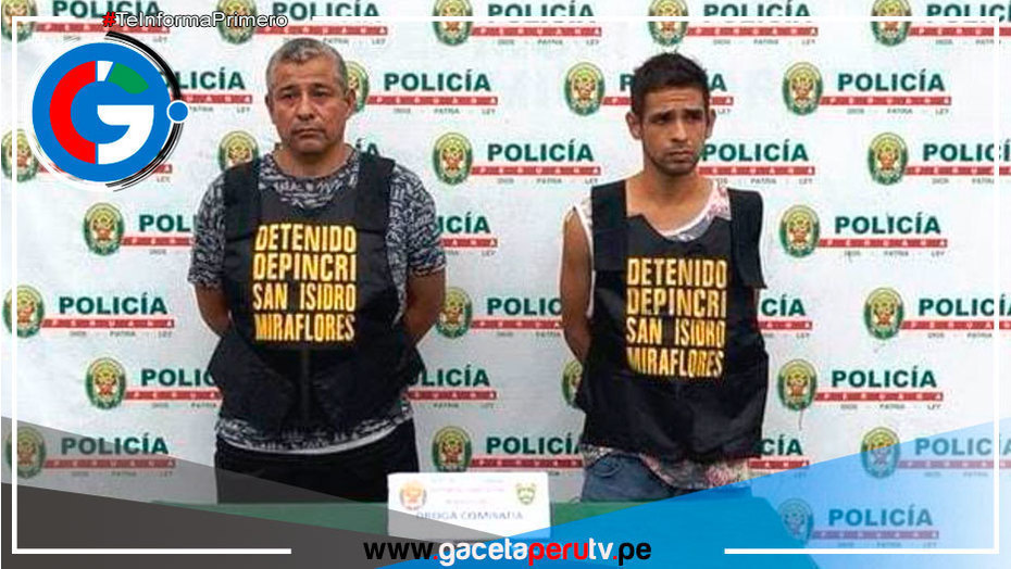 PNP logró desarticular una banda criminal dedicada a la extorsión de empresas de construcción