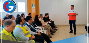 Ulises Villegas cuadro a funcionarios del Banco Mundial 