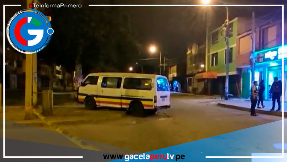 Un Chófer de transporte público fue víctima de un homicidio a tiros en presencia de los usuarios del servicio