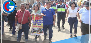 Alcalde de Comas Ulises Villegas escucho las demandas de los vecinos del Río Chillón  