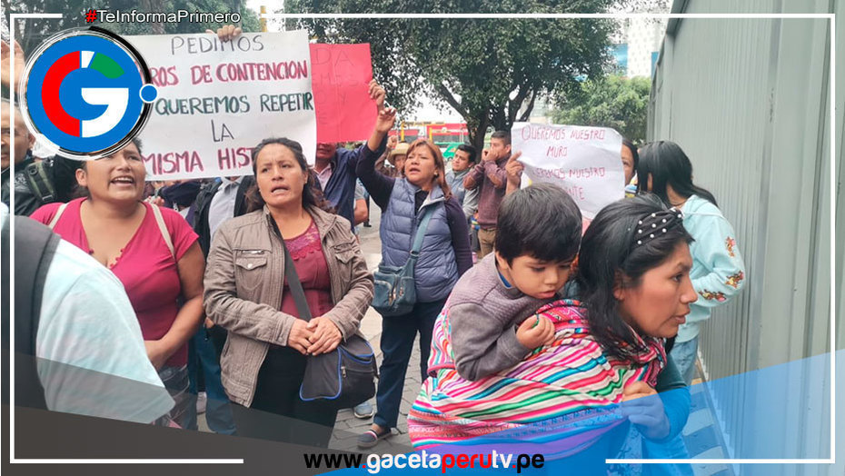 Vecinos de Comas exigen den luz verde a sus proyectos de defensa ribereña