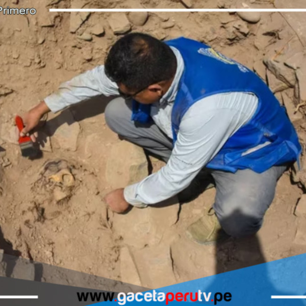 Encuentran una momia antigua de más de tres mil años en la huaca La Florida en el Rímac