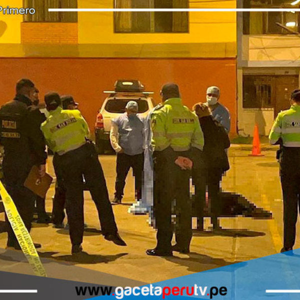 Asesinan a un conductor de mototaxi en un parque de la localidad de Comas, disparándole seis veces
