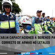 Se realizarán capacitaciones a serenos para uso correcto de armas no letales.