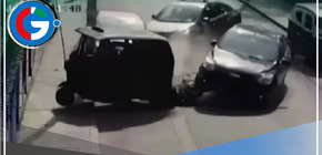 Delincuente fue capturado tras una persecución policial que ocasionó un triple choque en el Rímac 