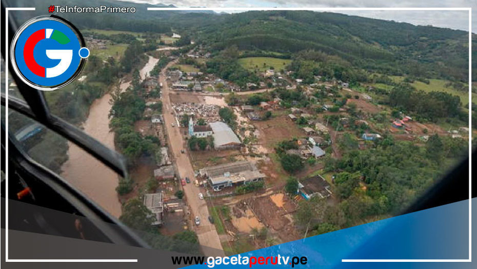 Un ciclón que afectó al sur de Brasil ha dejado un saldo de al menos 11 personas fallecidas
