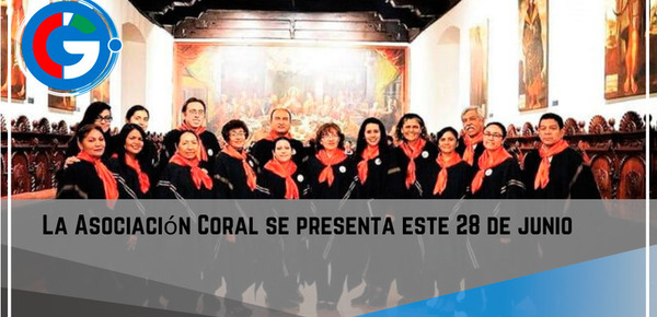 La Asociación Coral se presenta este 28 de junio. 