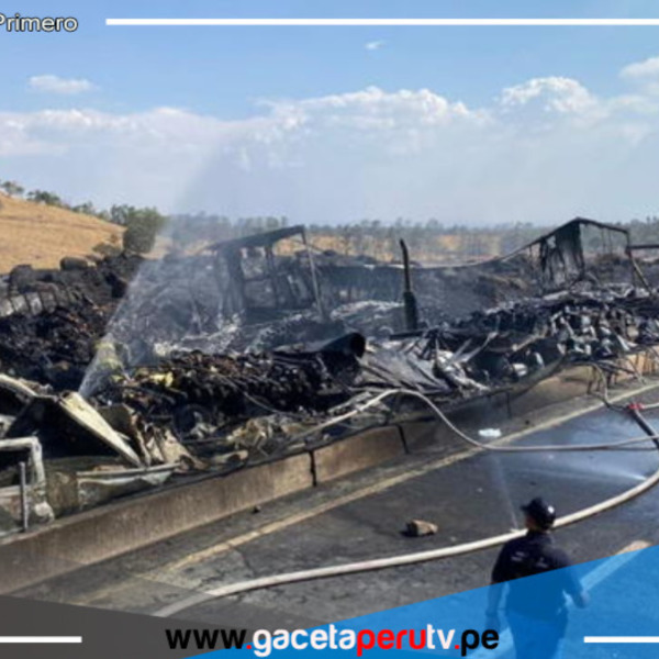 Choque de 19 vehículos que dejó 6 muertos y 21 heridos en México