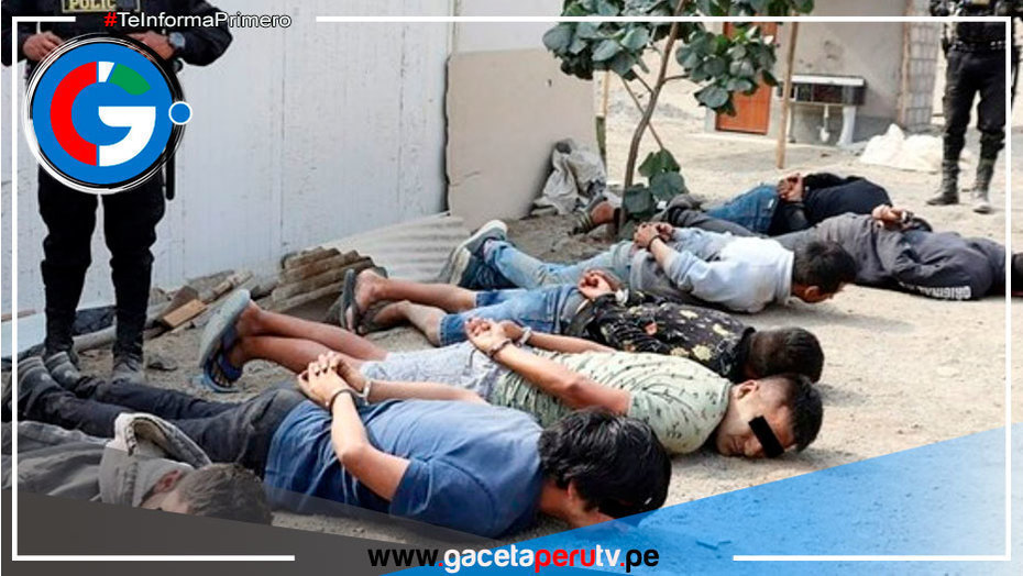 Desarticulan banda criminal "Los Bravos del Sur" en Pachacámac
