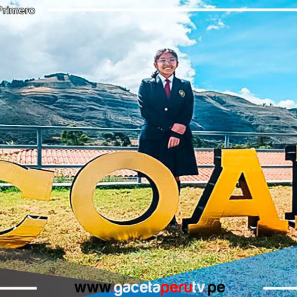 Cajamarca: Estudiante de COAR representara al Perú en Estados Unidos 