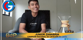 Conoce a Junior Zanabria, el  cusqueño de 25 años ubicado entre los 8 mejores catadores de café del mundo