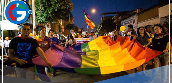 Marcha del Orgullo LGBT  se realizó hoy en Piura pidiendo protección a las personas trans