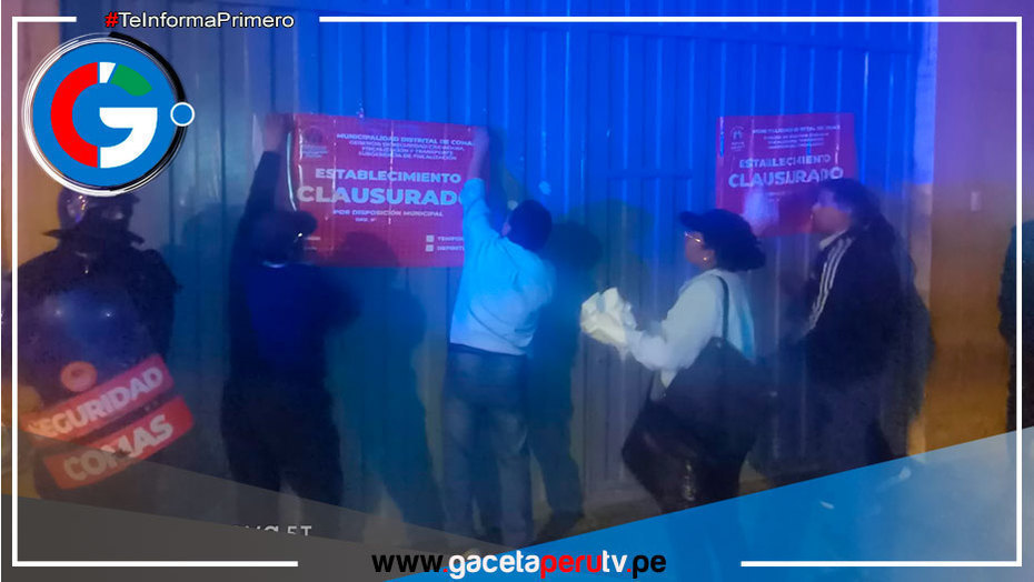 A pesar de estar clausurado el prostíbulo "Olympus VIP" de Comas continuaba operando