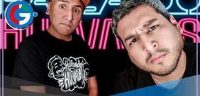 Christian Cueva víctima de una broma en el teatro Canout durante el show de “Hablando huevadas”