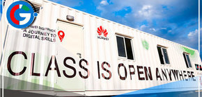 Implementan Aula Móvil para competencias digitales a escolares por Minedu y Huawei