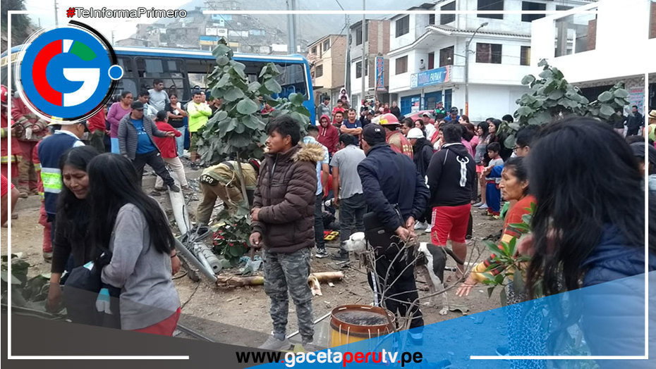 ATU denunciará penalmente al responsable de accidente que dejó cinco muertos y numerosos heridos en Comas