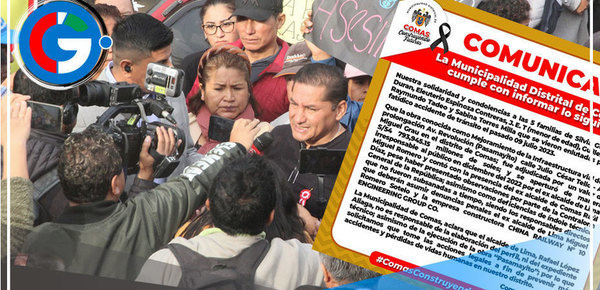 Municipio de Comas exige denunciar a ex alcalde de Lima y empresa china por irregularidades en vía Pasamayito