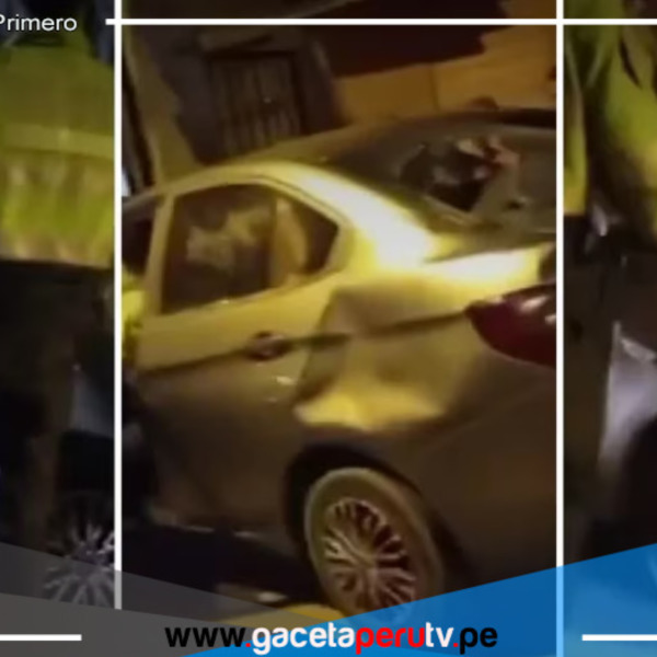 Vecinos de San Juan de Miraflores capturan a delincuentes y dañan su vehículo 