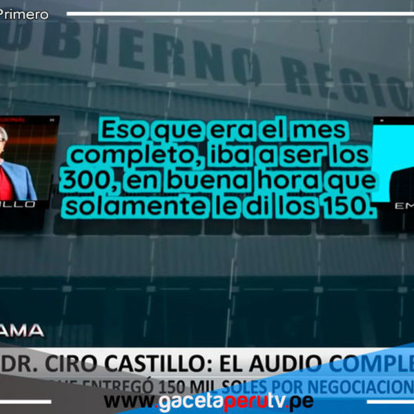 Empresario revela presunta solicitud de pago irregular por parte del gobernador regional del Callao