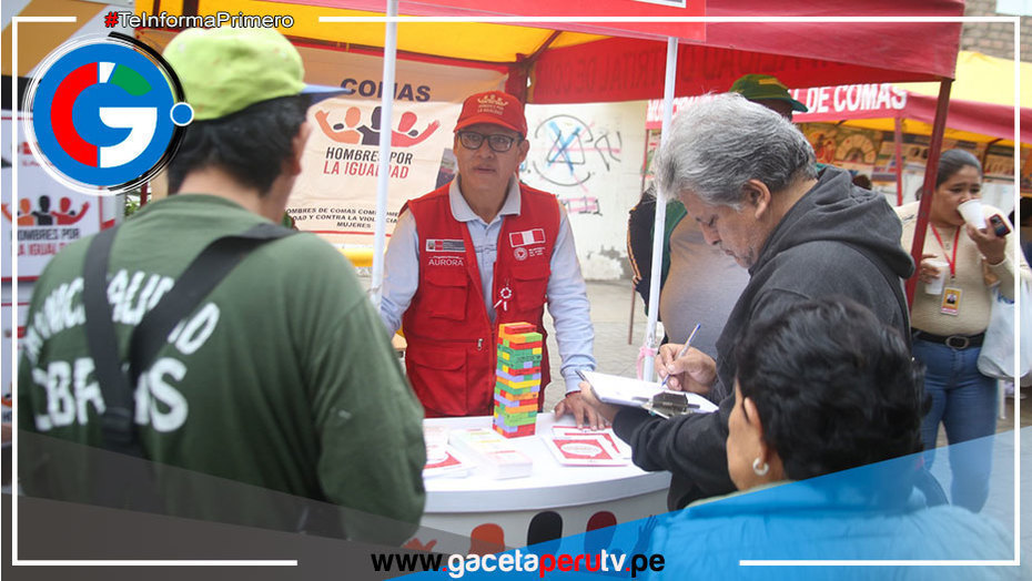 Campaña "Violencia Cero contra la Mujer y Grupos Vulnerables" es un éxito en el distrito de Comas