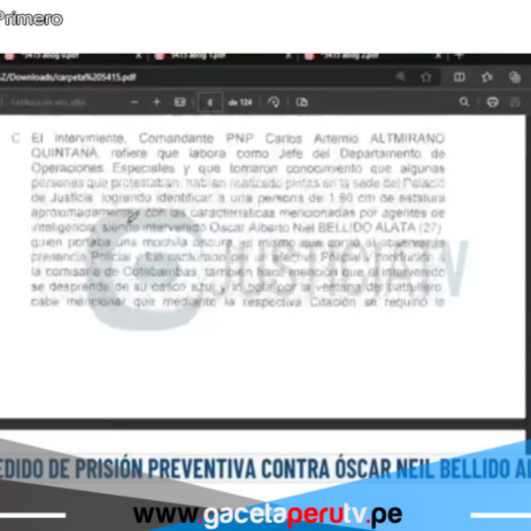 Joven acusado de hacer pintas de 'Dina asesina' no recibirá prisión preventiva