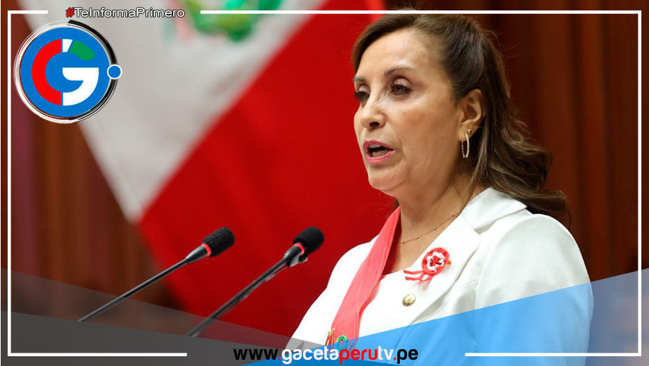 Dina Boluarte pide perdón por muertes en convulsión social y propone pacto por la reconciliación