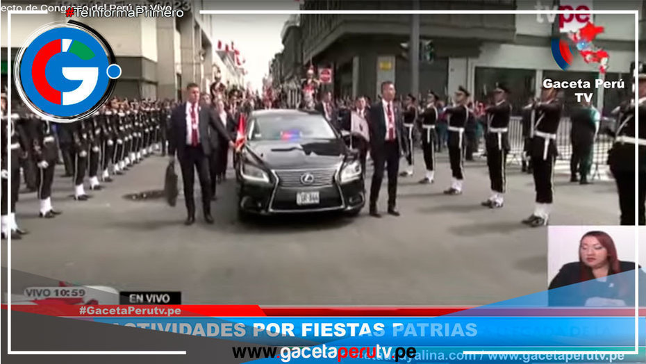 En Vivo Transmisión de Gaceta Perú TV: Actividades por Fiestas Patrias