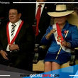 Presidenta Dina Boluarte sorprende en desfile militar al usar sombrero