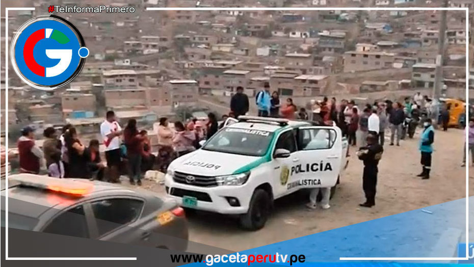 Dos personas acribilladas en San Juan de Miraflores: Policía investiga el doble crimen