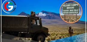 Explosión de una mina en la frontera entre Chile y Perú deja seis militares heridos