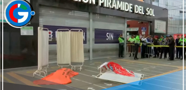 Mujer Asesinada a Balazos en Estación Pirámide del Sol en San Juan de Lurigancho