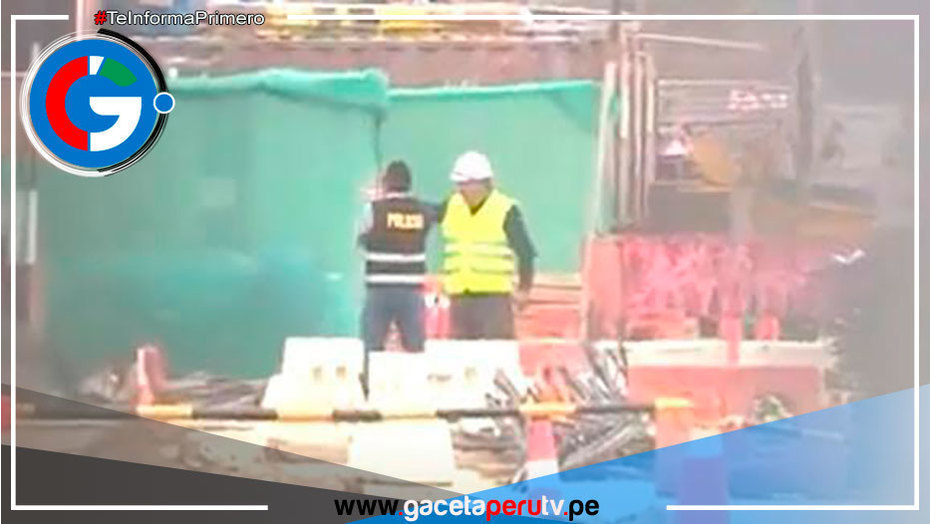 Muerte de una persona dentro de obra de la Línea 2 del Metro de Lima y Callao