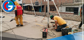 Recuperación Exitosa: Arcos Caídos en Losa Deportiva José C. Mariátegui en Collique