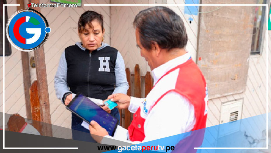 Inician visita a 700 lotes urbanos de Ica en campaña de empadronamiento digital