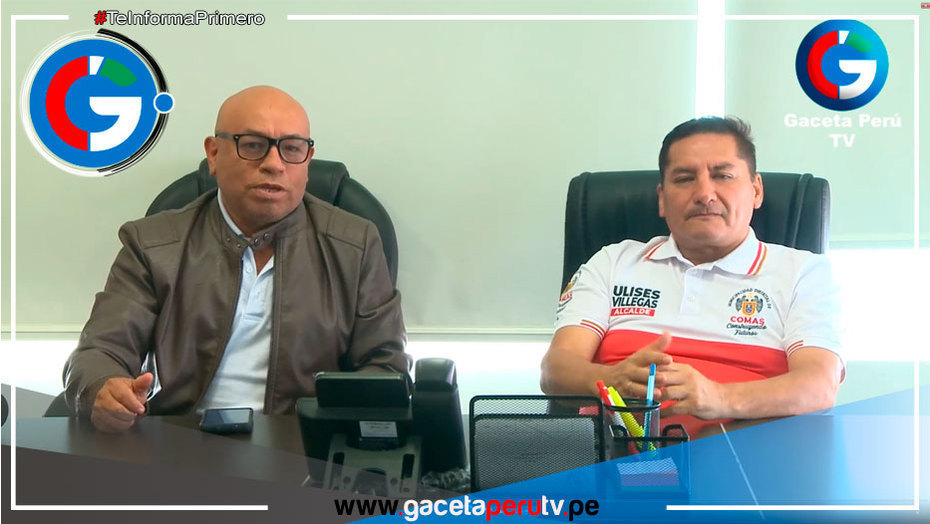 Alcalde Ulises Villegas informa sobre logros y retos en su gestión durante los primeros siete meses del año
