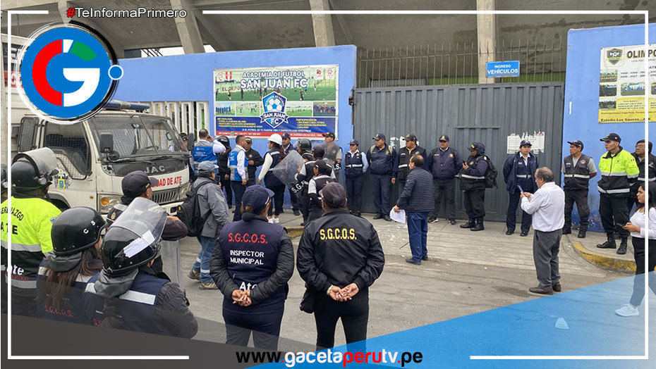 Luego de 10 años municipalidad de Ate recupera estadio