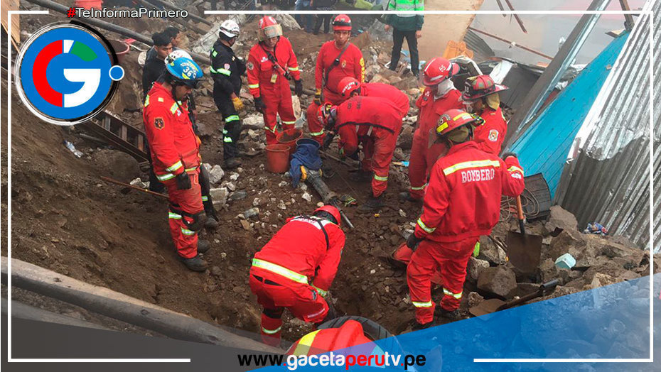 Intensiva Búsqueda de Niño de 4 Años Tras Deslizamiento de Tierra en Comas