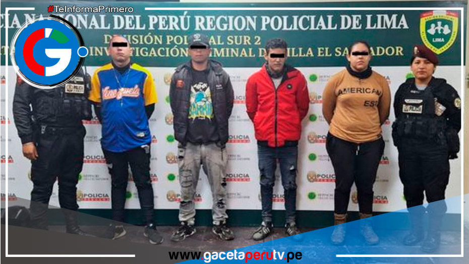 Lima: Desarticulan bandas criminales vinculadas a extorsiones y préstamos gota a gota