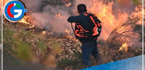 Apurímac: incendio forestal se reactiva por vientos fuertes 
