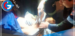 Paramédicos de Comas Rescatan a Adulto Mayor Atropellada en la Av. Túpac Amaru