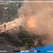 Gran incendio forestal en Grecia